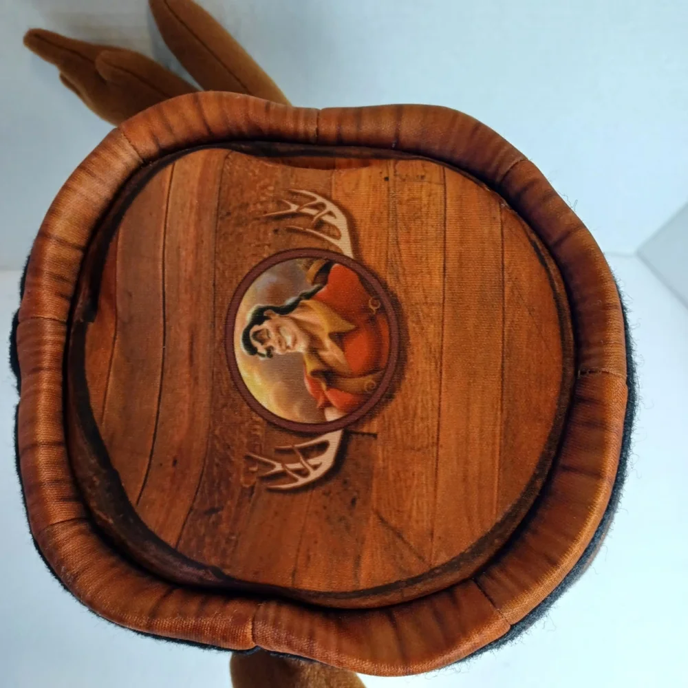 Walt Disney Parks Gastons Tavern Barrel Keg Hat Antlers Ears Magic Kingdom Moose